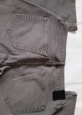 Gri Erkek Denim Pantolon - Görsel 10