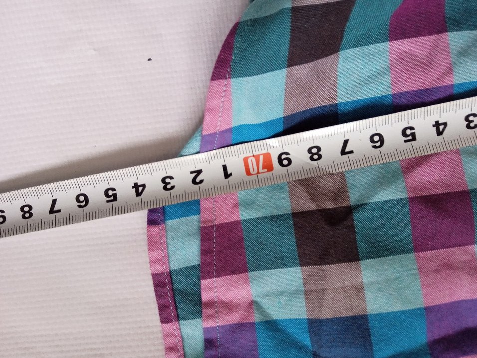 Düğmeli Çok Renkli Erkek Gömlek - Görsel 5