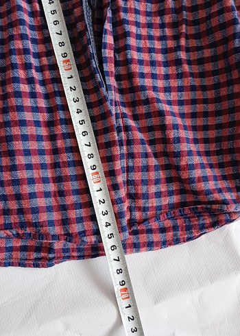 Bordo Pamuklu Erkek Gömlek Uzun Kollu - Görsel 6