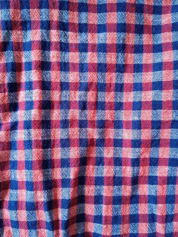 Bordo Pamuklu Erkek Gömlek Uzun Kollu - Görsel 5