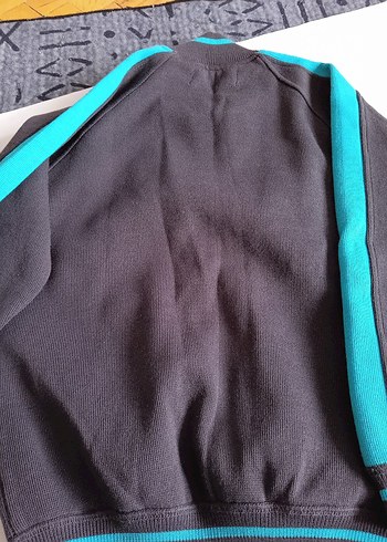 Erkek Çocuk Lacivert Fermuarlı Sweatshirt - Görsel 6