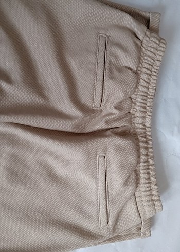 Bej çocuk pantolon, alt eşofman - Görsel 5