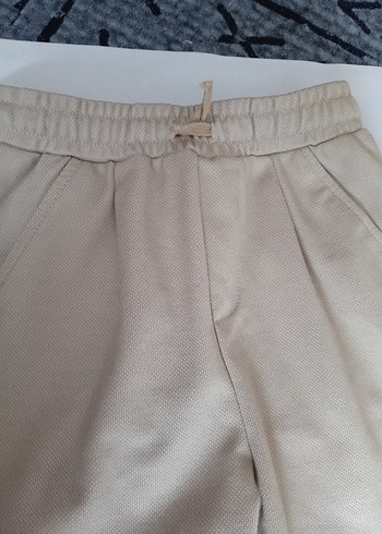 Bej çocuk pantolon, alt eşofman - Görsel 3