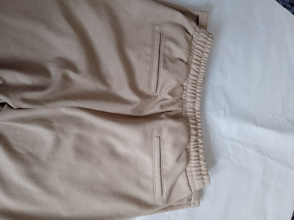 Bej çocuk pantolon, alt eşofman - Görsel 5