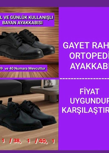 Diğer GÜNLÜK RAHAT BAYAN AYAKKABISI