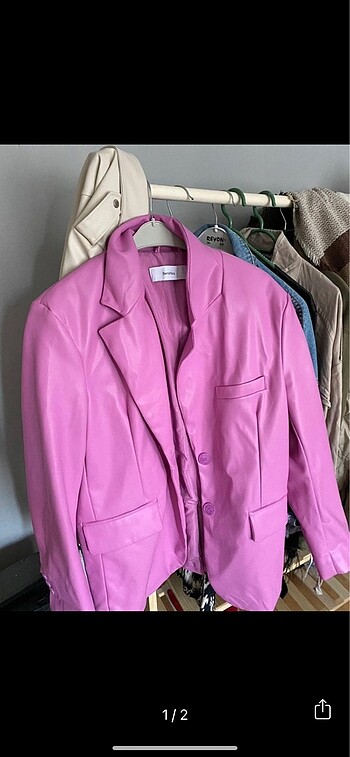 Deri blazer ceket