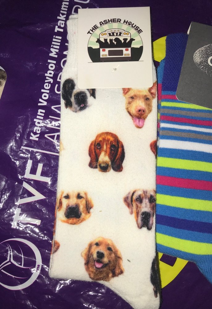 Renkli Desenli Erkek Midi Çorapları - Görsel 2