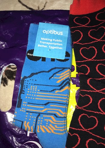 Kız Çocuk Desenli Çok Renkli Çoraplar - Görsel 2