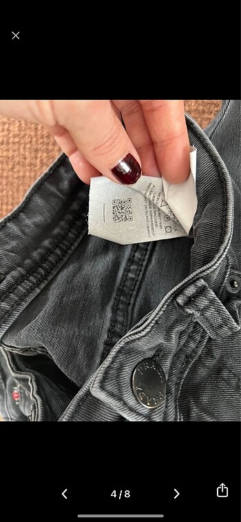 m Beden gri Renk Prada jean
