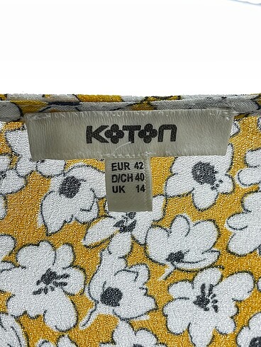 42 Beden çeşitli Renk Koton Uzun Elbise %70 İndirimli.