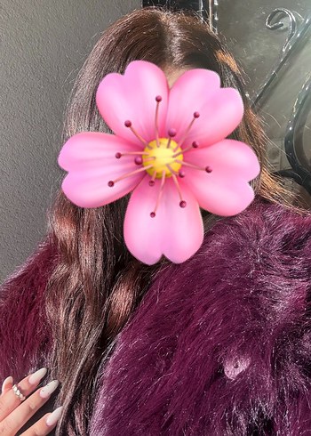 Kadın Bordo Kürk - Görsel 3