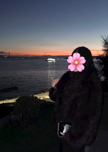 Kadın Bordo Kürk - Görsel 2