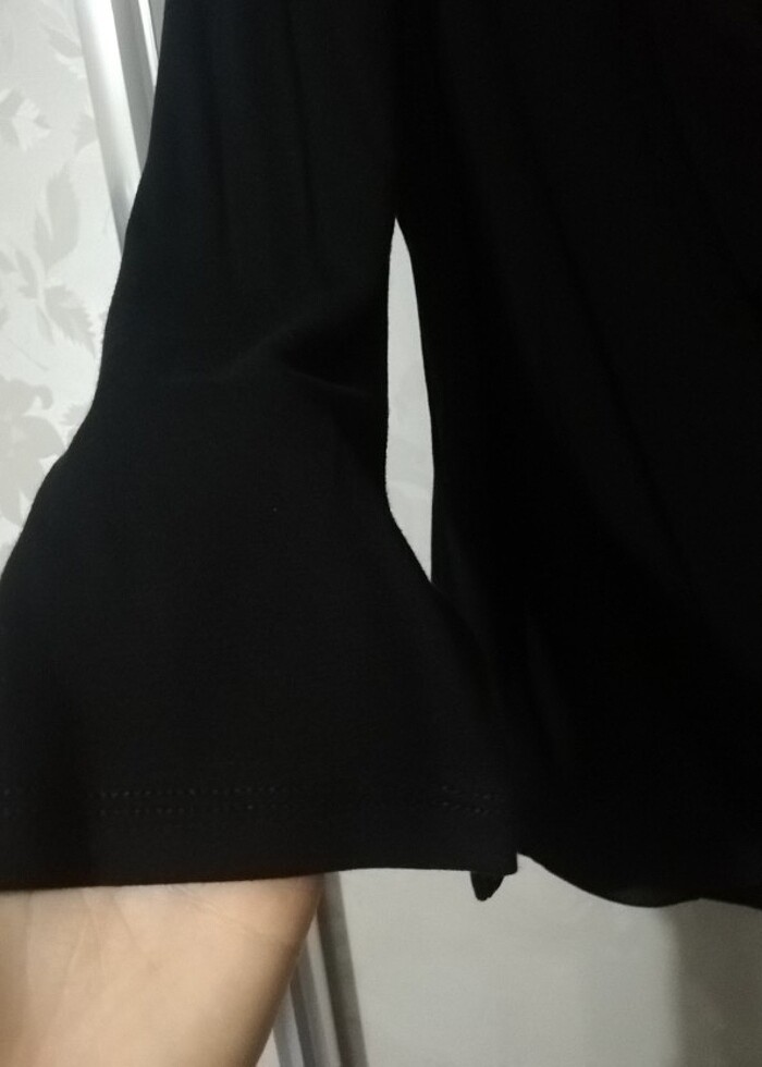 Yaka detaylı bluz  - Görsel 5