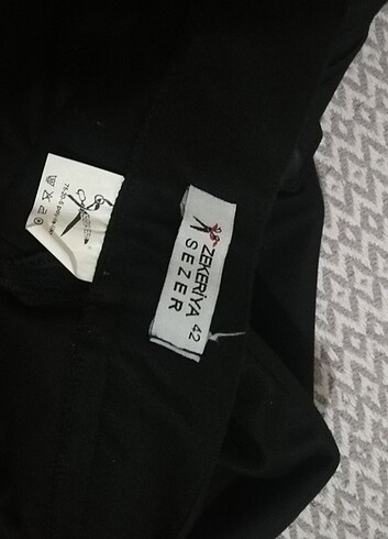 Büyük beden kadın kumaş pantolon  - Görsel 3