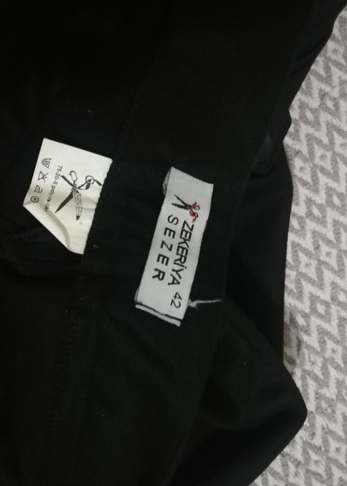 Büyük beden kadın kumaş pantolon  - Görsel 3