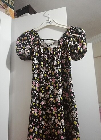 Sırt bağlamalı elbise  - Görsel 2