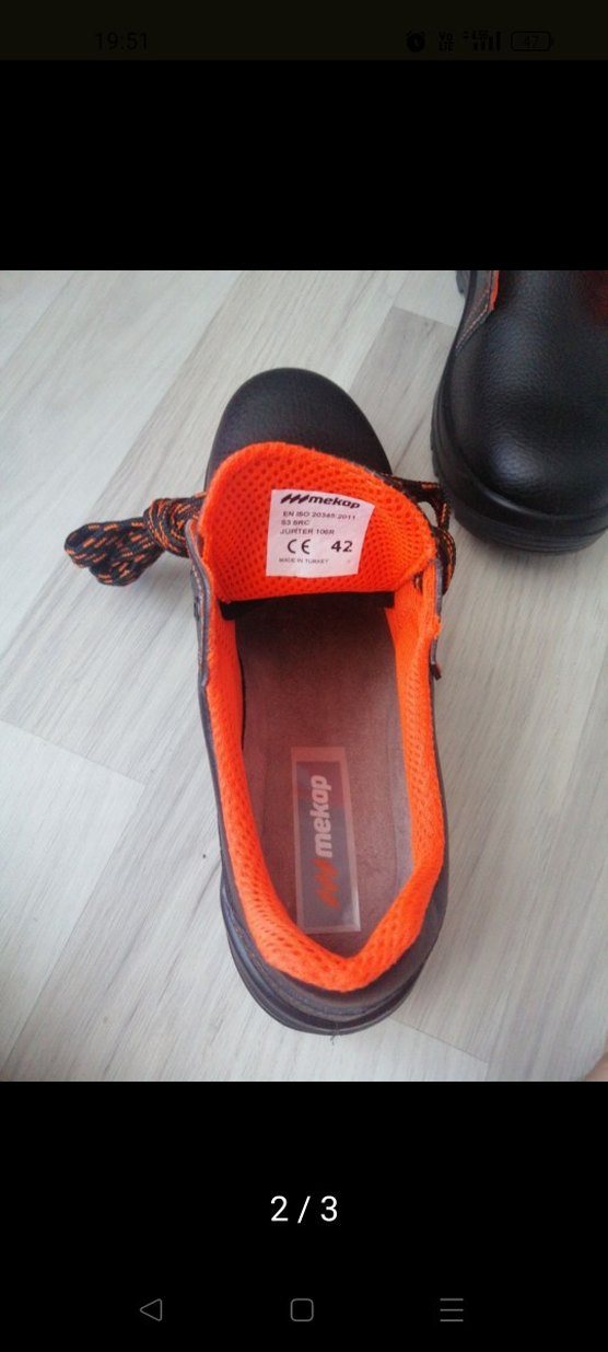 çelik burunlu iş ayakkabısı - Görsel 2