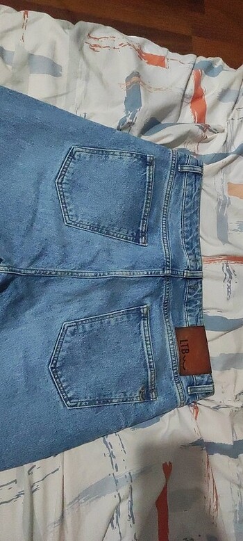 33 Beden mavi Renk Kot pantolon