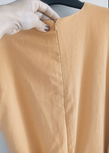 hardal Kuşaklı Kadın Tulum - Görsel 4