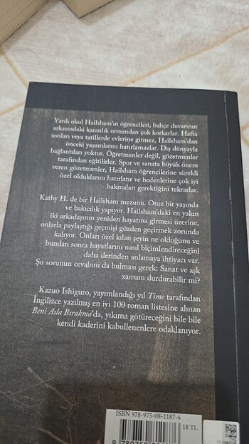  Beni Asla Bırakma-Kazuo Ishiguro