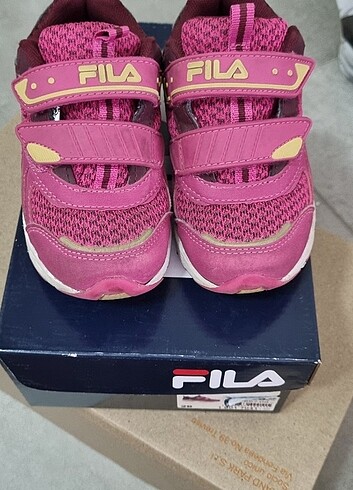 26 Beden bordo Renk Fila cocuk ayakkabisi