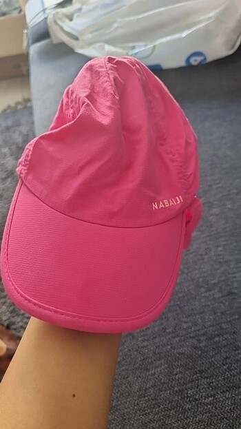 2-3 Yaş, 20 cm Beden pembe Renk Decathlon uv korumalı kiz çocuk sapka