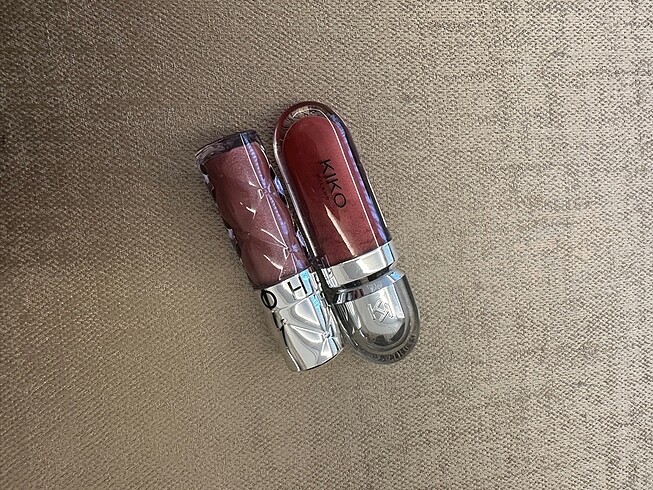 Sephora ve Kiko Markasına ait 2 adet gloss