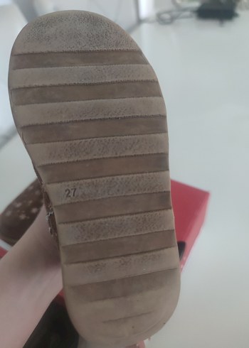 Kız Çocuk Kahverengi ve siyah bot 27 - Görsel 6