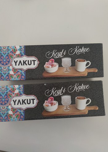 Yakut Keyfi Kahve Serisi - Beyaz Kahve Seti - Görsel 4