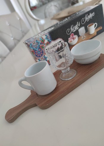 Yakut Keyfi Kahve Serisi - Beyaz Kahve Seti - Görsel 5