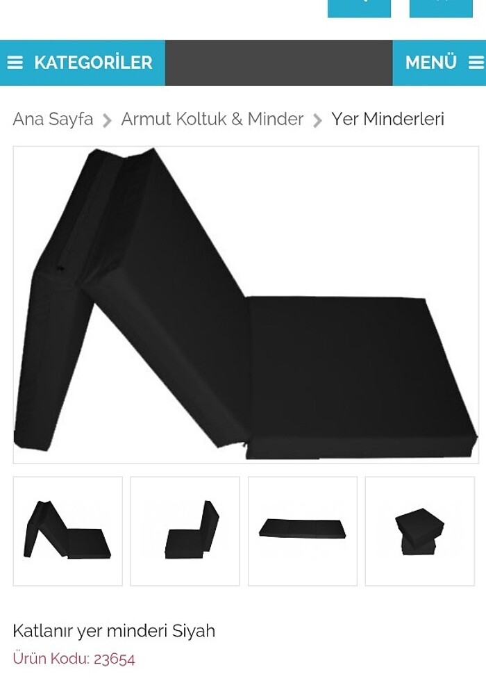 Katlanan minder  - Görsel 2