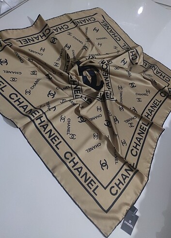  Beden haki Renk Chanel eşarp 