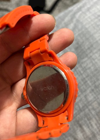Swatch Turuncu Kadın Kol Saati Metal Kordonlu