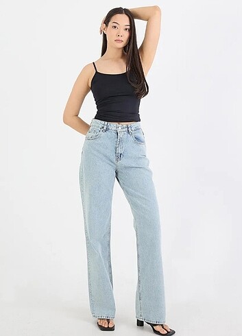 Wide leg pantolon