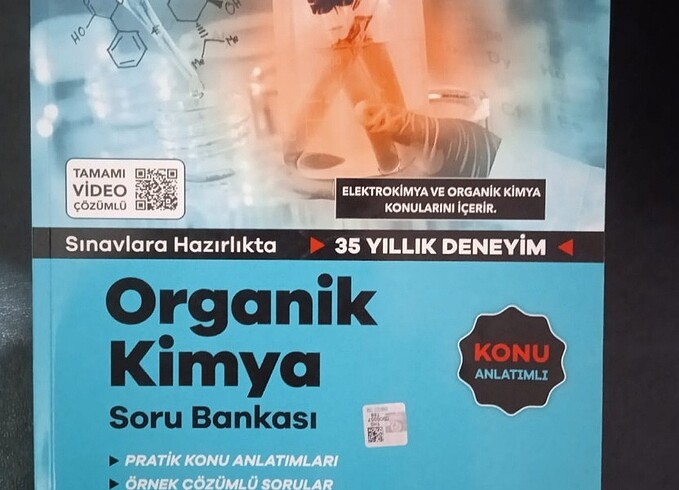 Aydın yayınları |konu özetli soru bankası Organik kimya fasikülü