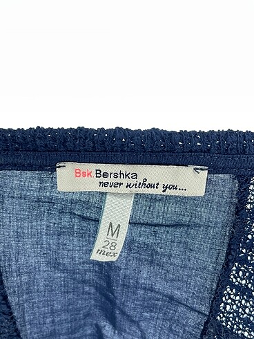 m Beden lacivert Renk Bershka Bluz %70 İndirimli.