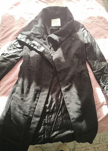xs Beden Siyah Bershka Kaban