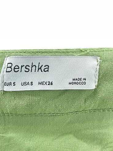 s Beden yeşil Renk Bershka Mini Etek %70 İndirimli.