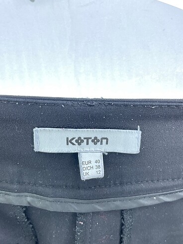 40 Beden siyah Renk Koton Kumaş Pantolon %70 İndirimli.