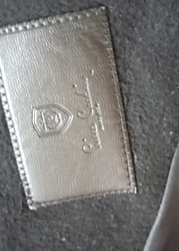 Erkek Siyah Midi Düğmeli Klasik kaşe mont - Görsel 3