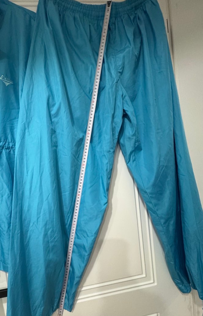 Uzun Mavi Parlak Kadın Tesettür Mayo - Görsel 5