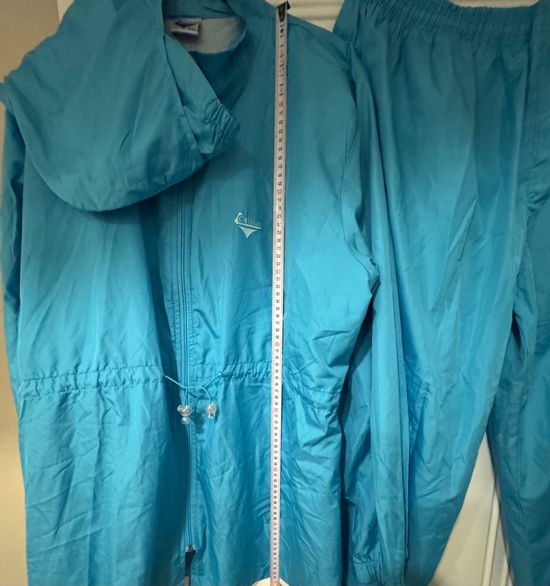 Uzun Mavi Parlak Kadın Tesettür Mayo - Görsel 4