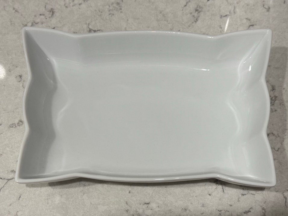 Kütahya Porselen Fiyonk Kayık Tabak - Görsel 2