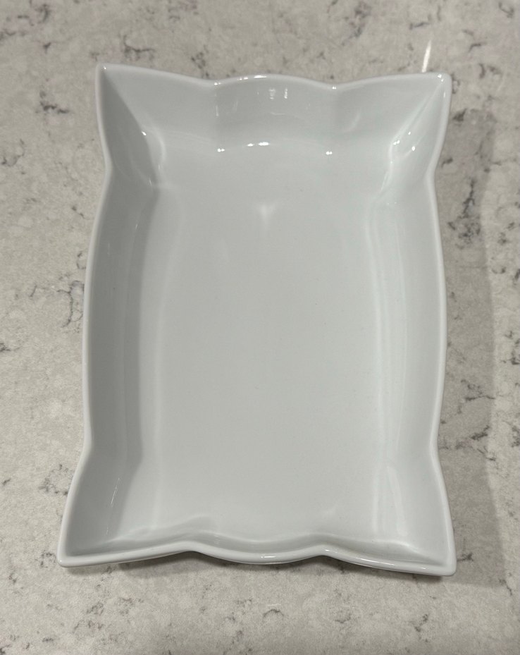 Kütahya Porselen Fiyonk Kayık Tabak - Görsel 3