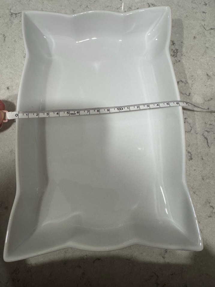 Kütahya Porselen Fiyonk Kayık Tabak - Görsel 5