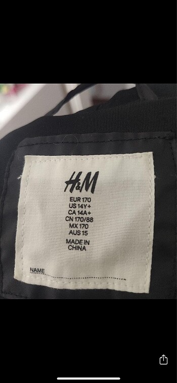 13-14 Yaş Beden H&M Pullu Sweatshirt
