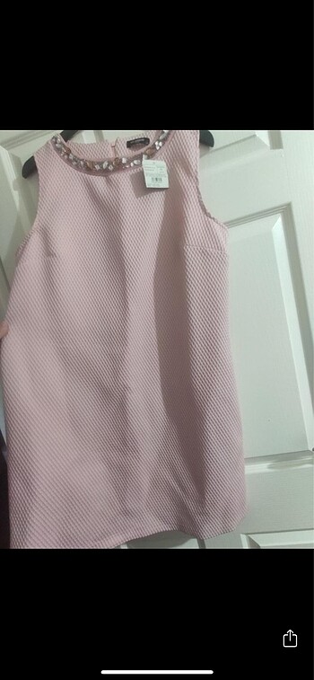 44 Beden pembe Renk Lcw Soft Pembe Sıfır Elbise