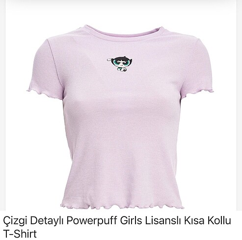 Defakto lisanslı crop tişört