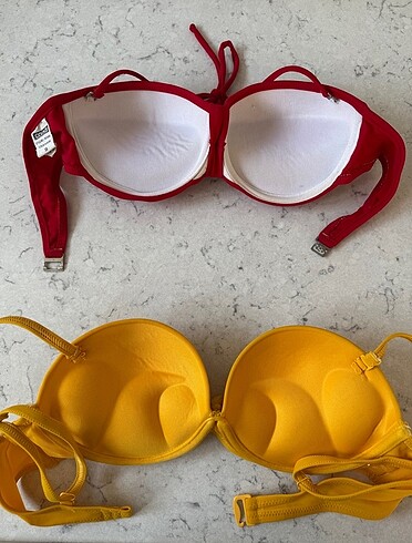 38 Beden çeşitli Renk Penti /colins bikini üstü