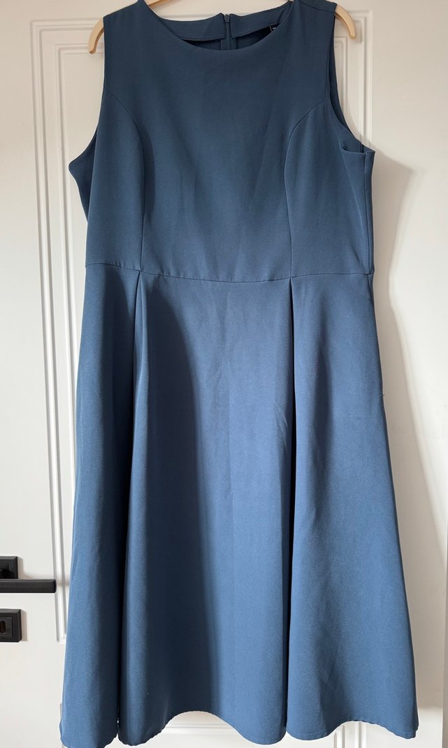 Trendyol petrol mavisi Elbise - Görsel 3